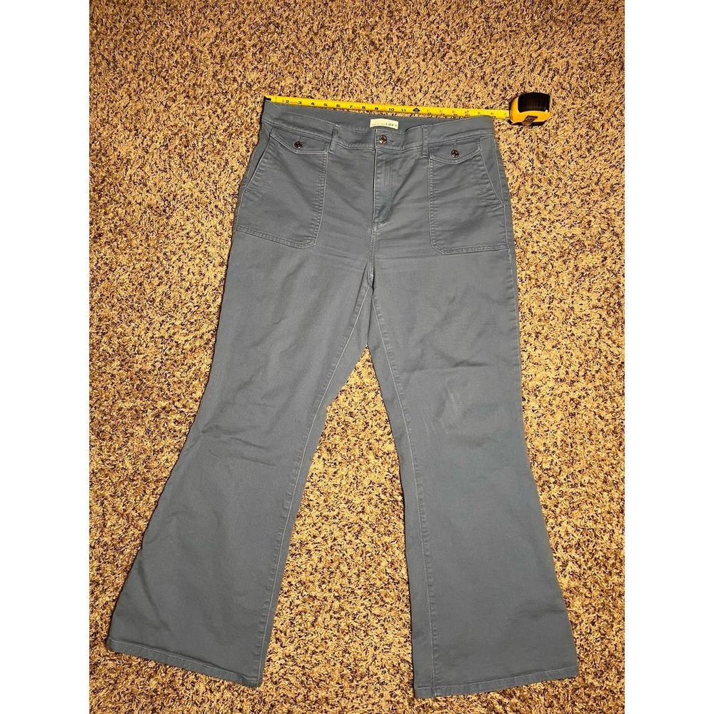 Women's LOFT Blue For And Flare Pants Size‎ 14